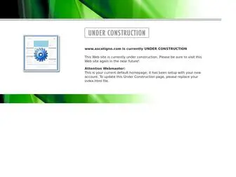 Ascatigno.com(Adriano Ascatigno) Screenshot