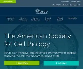 ASCB.org(The American Society for Cell Biology) Screenshot