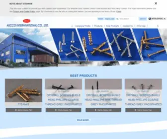 Ascco.com(Ascco International Co) Screenshot