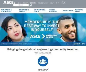 Asce.org(Home) Screenshot
