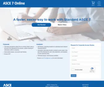 Asce7.online(ASCE 7 Online) Screenshot