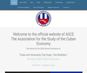 Ascecuba.org Screenshot