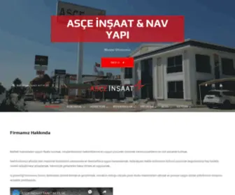 Asceinsaat.com(Asçe) Screenshot