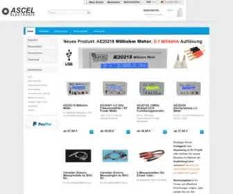 Ascel-Electronic.de(Ascel Electronic) Screenshot