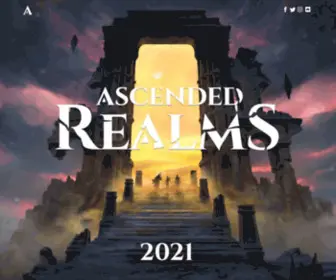 Ascendedrealmsgame.com(Ascended Realms) Screenshot