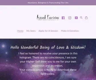 Ascendfeminine.co(Ascend Feminine) Screenshot