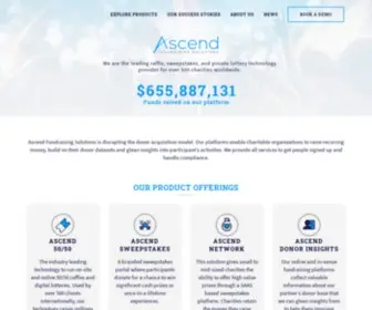 Ascendfs.com(Ascend Fundraising Solutions) Screenshot