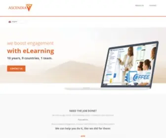 Ascendia.ro(ELearning for Corporate Training and K12) Screenshot