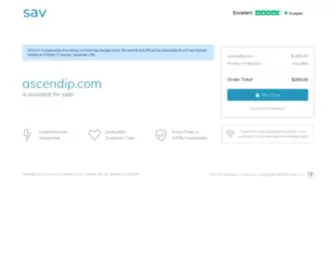 Ascendip.com(The premium domain name) Screenshot