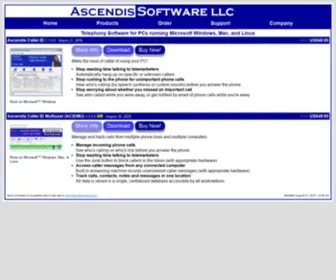 Ascendis.com(Ascendis Software LLC) Screenshot