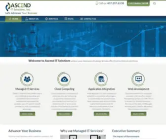 Ascenditsolutions.com(Orlando IT Support) Screenshot