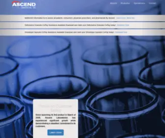 Ascendlaboratories.com(Ascend Laboratories) Screenshot