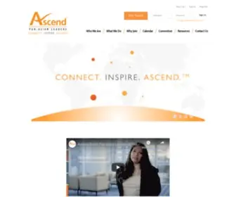 Ascendleadership.org(Ascend) Screenshot
