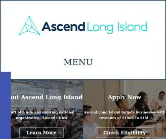 Ascendli.com(Ascend Long Island) Screenshot