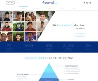 Ascendnow.org(Ascend Now) Screenshot