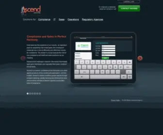 Ascendproject.com(Ascend) Screenshot