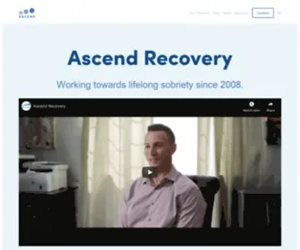 Ascendrecovery.com(Ascend Recovery) Screenshot