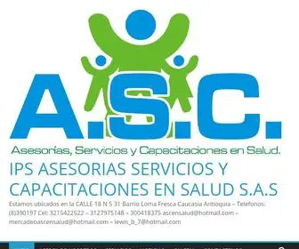 Ascensalud.com.co(ascensalud) Screenshot