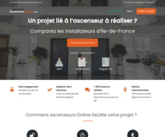 Ascenseurs-Online.com(Ascenseurs) Screenshot