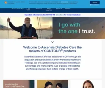 Ascensia.co.uk(Ascensia Diabetes Care UK) Screenshot