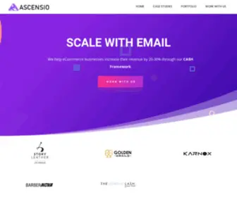 Ascensioagency.com(Ascensio) Screenshot