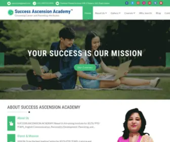 Ascensionacademy.in(Grooming Career and Parenting Attributes) Screenshot