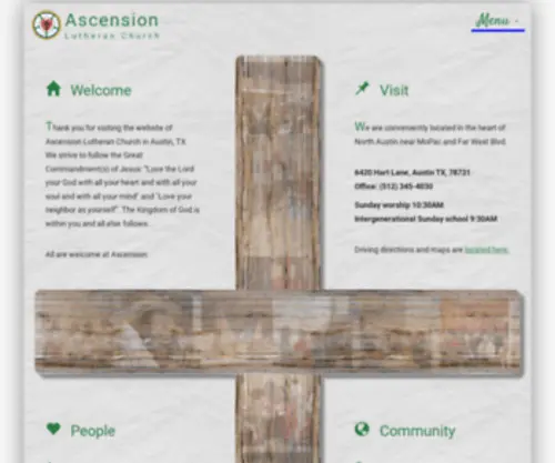 Ascensionaustin.org(Ascensionaustin) Screenshot