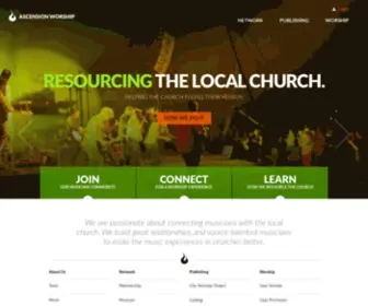 Ascensionworship.com(Ascension) Screenshot
