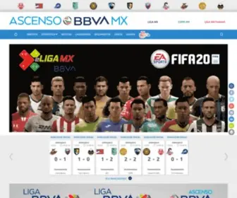 Ascensomx.net(ASCENSO MX) Screenshot