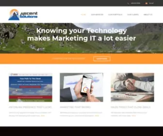 Ascent-LLC.com(Digital Marketing) Screenshot