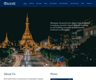 Ascentcapitalasia.com(Myanmar-focused Private Equity Firm) Screenshot