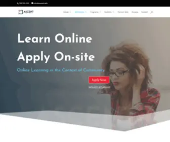 Ascent.edu(Ascent College) Screenshot
