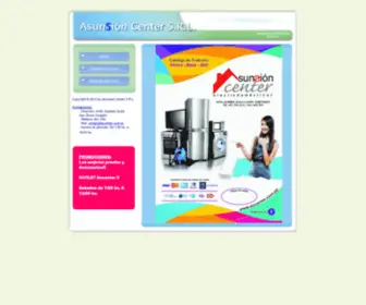 Ascenter.com.py(Asunsion Center S.R.L) Screenshot