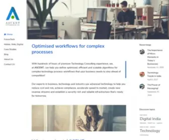 Ascentfuturetech.com(ASCENT) Screenshot