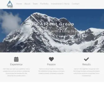 Ascentgroupmi.com(The Ascent Group) Screenshot