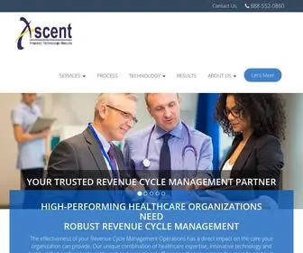 Ascenthealthcare.com(Ascent Health Solutions) Screenshot