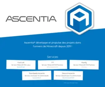 Ascentia.fr(Ascentia) Screenshot