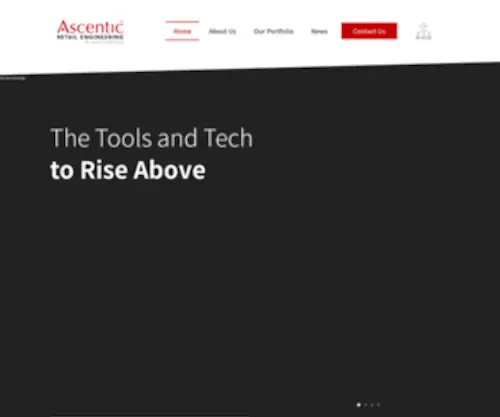 Ascenticretail.com(Ascentic Retail Engineering by Audio Authority) Screenshot