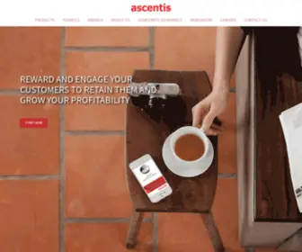 Ascentis.com.sg(Ascentis is a global player in Customer Relationship Management (CRM)) Screenshot
