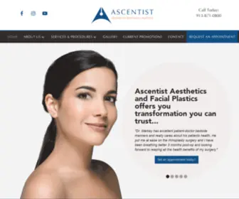 Ascentistaestheticsandfacialplastics.com(Ascentist Aesthetics and Facial Plastics) Screenshot