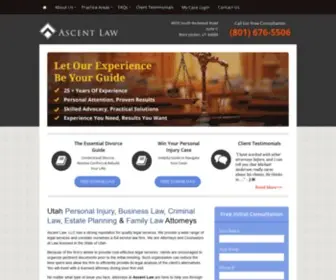 Ascentlawfirm.com(Ascent Law) Screenshot