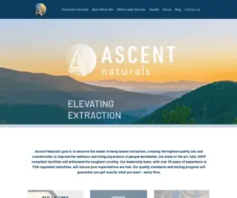 Ascentnaturals.com(Ascent Naturals) Screenshot