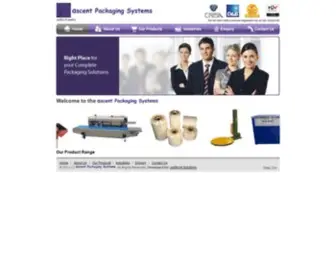 Ascentpackaging.com(Ascent Packaging Systems) Screenshot