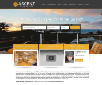 Ascentrealestate.net(San Diego Real Estate) Screenshot