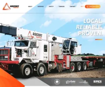 Ascenttransport.com(Ascent Transport) Screenshot