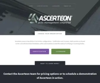 Ascerteon.com(Ascerteon®) Screenshot