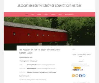 ASCH-Cthistory.org(ASCH Cthistory) Screenshot