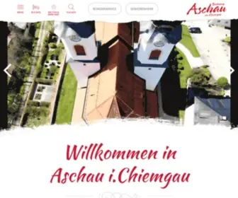 Aschau.de(Bankerldorf®) Screenshot