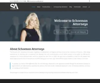 Aschoemanattorneys.co.za(A Schoeman Attorneys) Screenshot