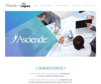 Asciende.com.mx(Consultoría y Capacitación Online y Presencial) Screenshot
